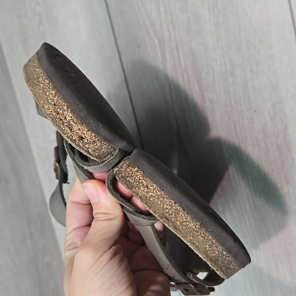 Birkenstock Womem Mayari Loop Toe Brown Strappy Sandals Flats Shoes Sz 39/8 Reg - Picture 4 of 12